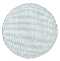 THE TIGHT ROUND OTTOMAN :: HEPBURN TWEED