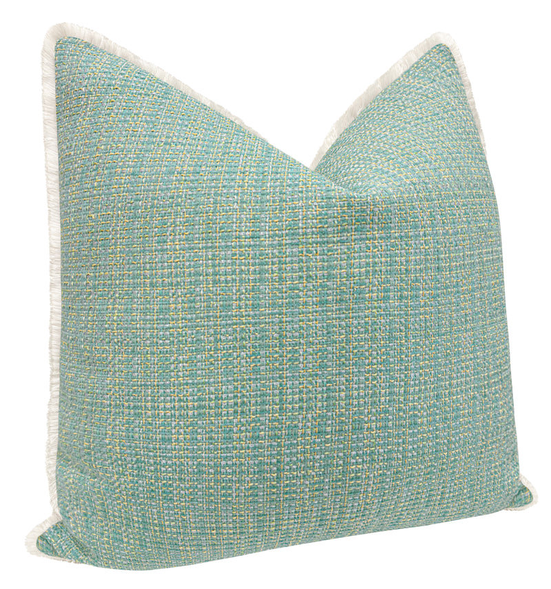 HEPBURN TWEED // BLUES & GREENS + FRINGE