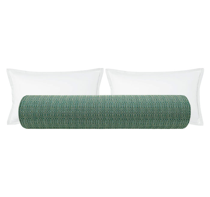 THE BOLSTER :: HEPBURN TWEED // JADE