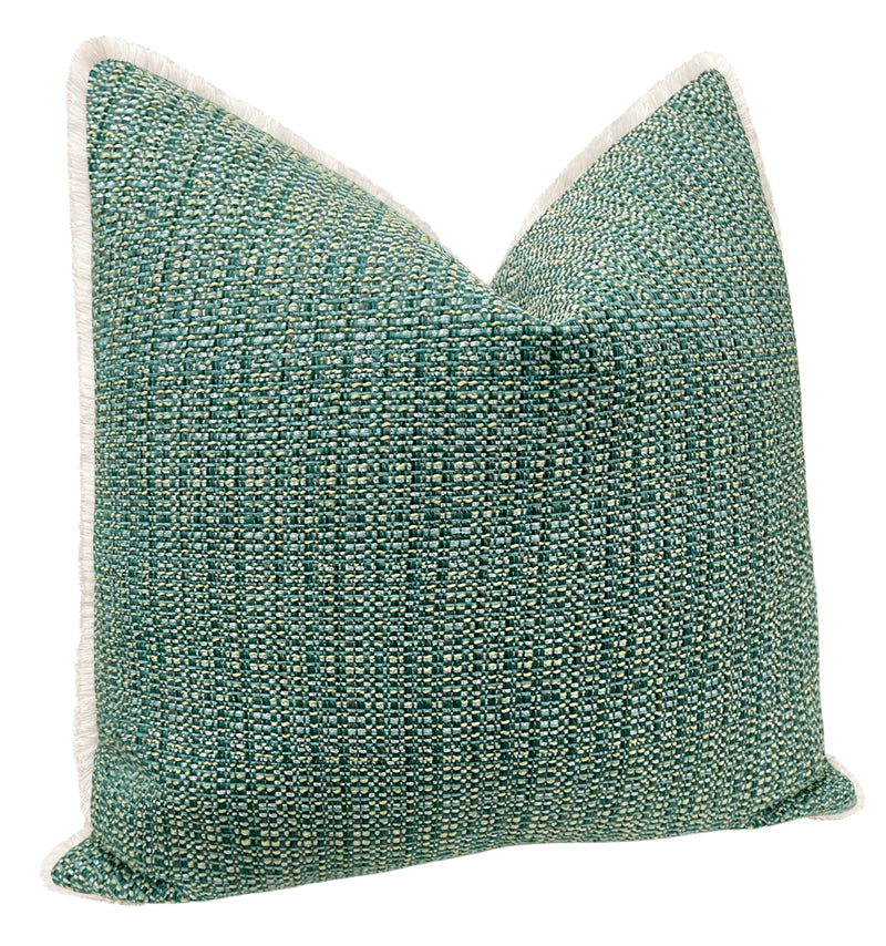 HEPBURN TWEED // JADE + FRINGE