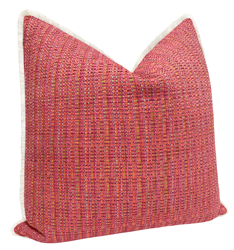 HEPBURN TWEED // ROSE & ORANGE + FRINGE