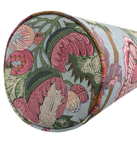 THE BOLSTER :: INDIENNE JACOBEAN // RASPBERRY + TEAL | THIBAUT