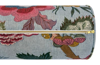 THE BOLSTER :: INDIENNE JACOBEAN // RASPBERRY + TEAL | THIBAUT