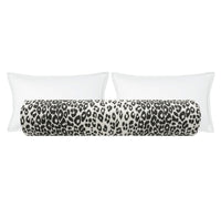 THE BOLSTER :: ICONIC LEOPARD // GRAPHITE