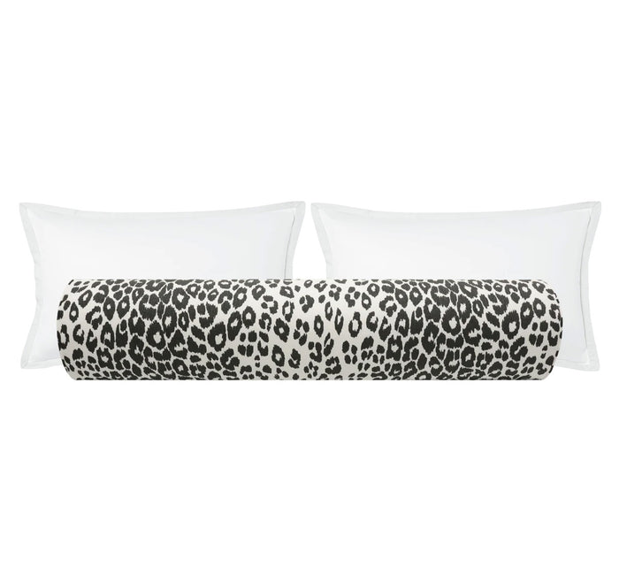 THE BOLSTER :: ICONIC LEOPARD // GRAPHITE | SCHUMACHER