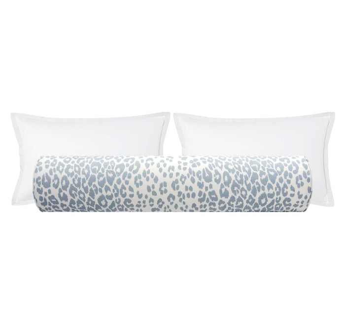 THE BOLSTER :: ICONIC LEOPARD // SKY