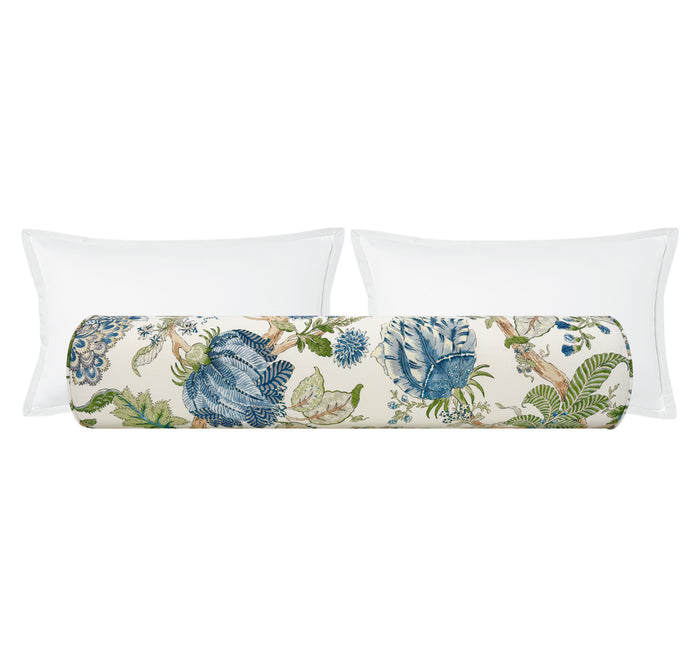 THE BOLSTER :: JOSEPHINE // BALTIC BLUE + OLIVE