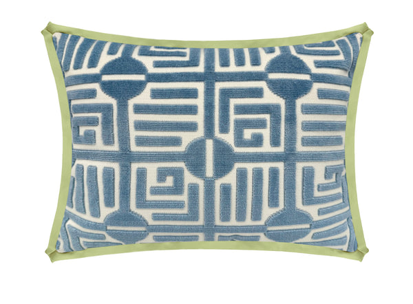 THE MINI :: LABYRINTH VELVET // BLUE | THIBAUT