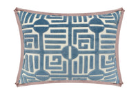 THE MINI :: LABYRINTH VELVET // BLUE | THIBAUT