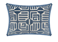 THE MINI :: LABYRINTH VELVET // NAVY | THIBAUT