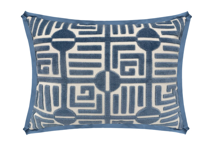 THE MINI :: LABYRINTH VELVET // NAVY | THIBAUT