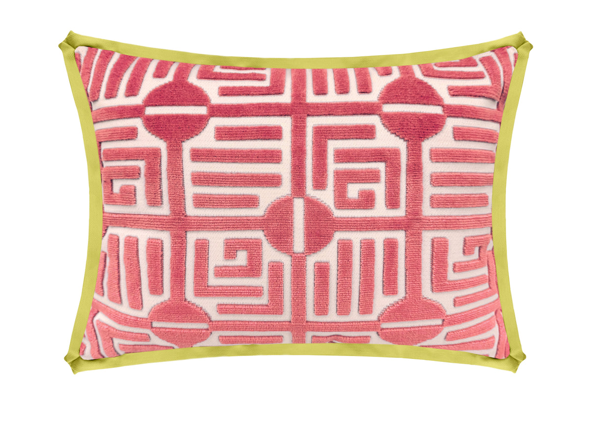THE MINI :: LABYRINTH VELVET // CORAL | THIBAUT
