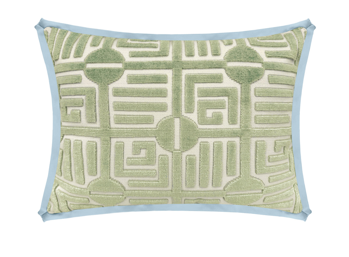 THE MINI :: LABYRINTH VELVET // SAGE | THIBAUT