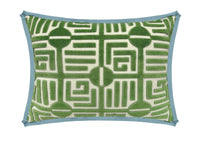 THE MINI :: LABYRINTH VELVET // EMERALD | THIBAUT
