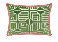 THE MINI :: LABYRINTH VELVET // EMERALD | THIBAUT