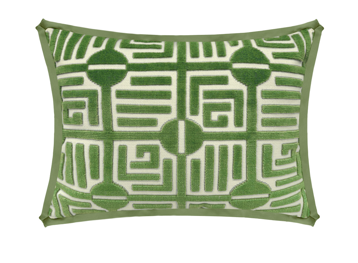 THE MINI :: LABYRINTH VELVET // EMERALD | THIBAUT