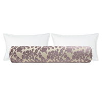 THE BOLSTER :: BLOSSOM CUT VELVET // SMOKEY AMETHYST