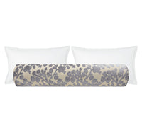 THE BOLSTER :: BLOSSOM CUT VELVET // CHROME