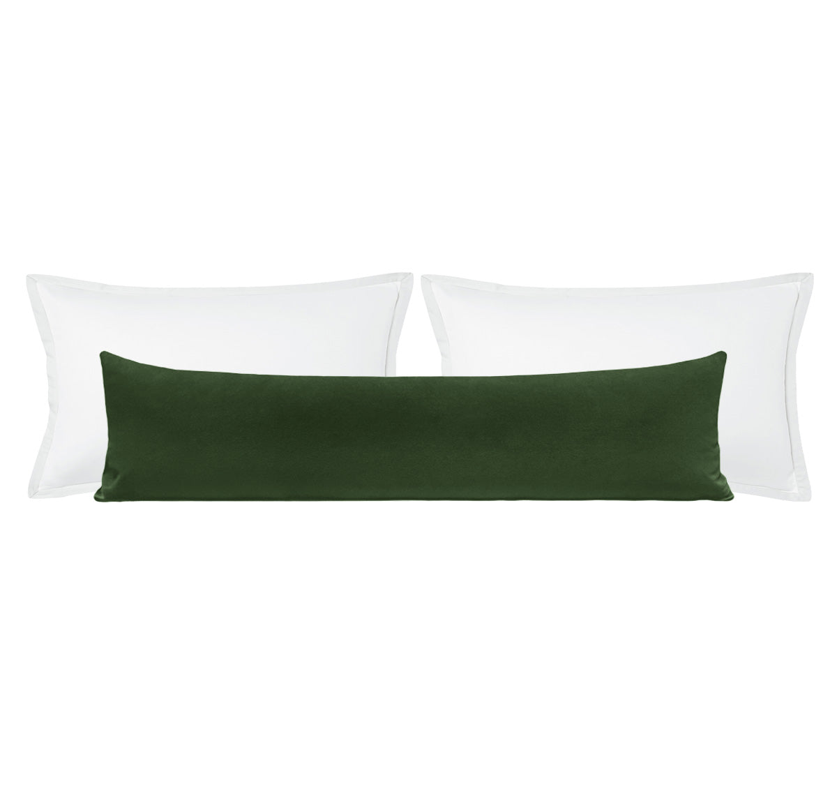 THE XL LUMBAR :: SIGNATURE VELVET // FERN