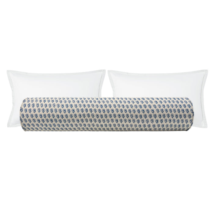 THE BOLSTER :: DANDY BLOCK PRINT // INDIGO