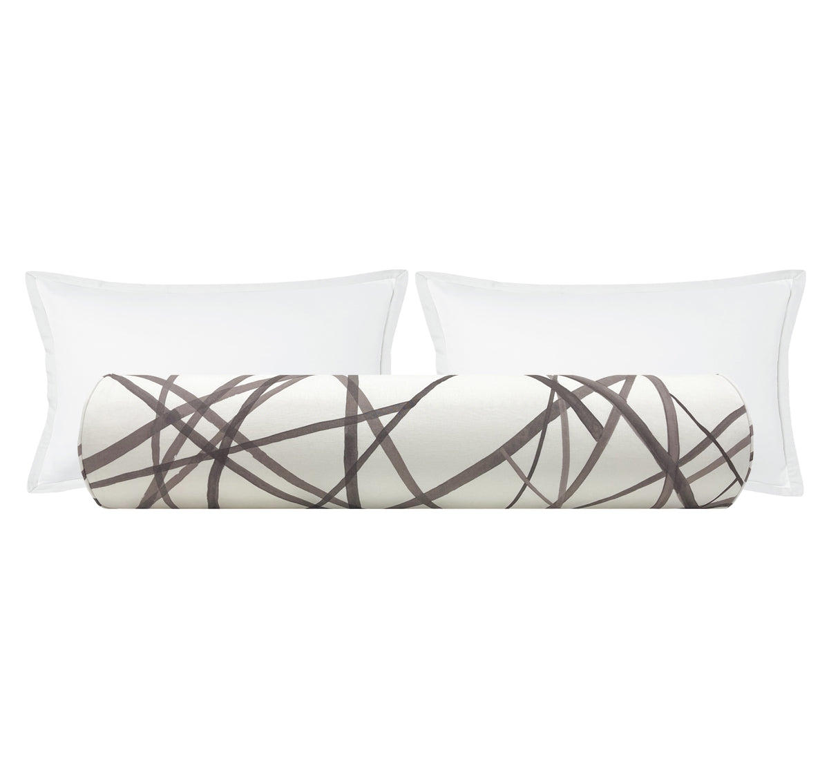 THE BOLSTER :: CHANNELS // TAUPE + IVORY | KELLY WEARSTLER