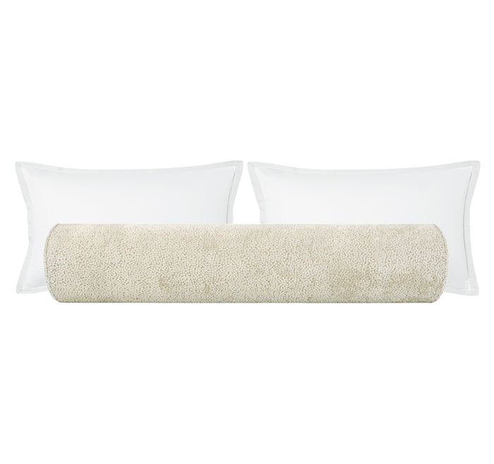 THE BOLSTER :: COSMO CUT VELVET // CASHMERE