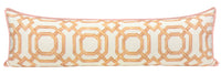 THE XL LUMBAR :: LATTICE PRINT // TANGERINE | LDC