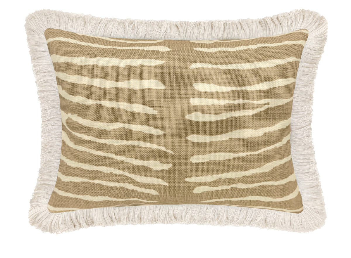 THE MINI :: LE ZEBRE // BEIGE + FRINGE | BRUNSCHWIG & FILS