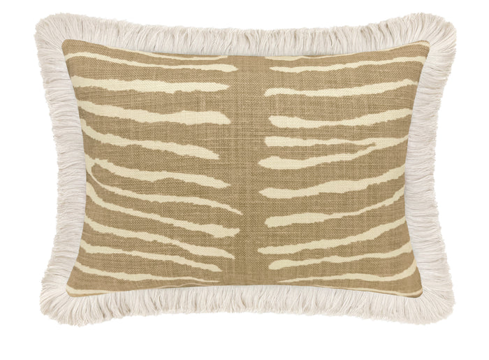 THE MINI :: LE ZEBRE // BEIGE + FRINGE | BRUNSCHWIG & FILS