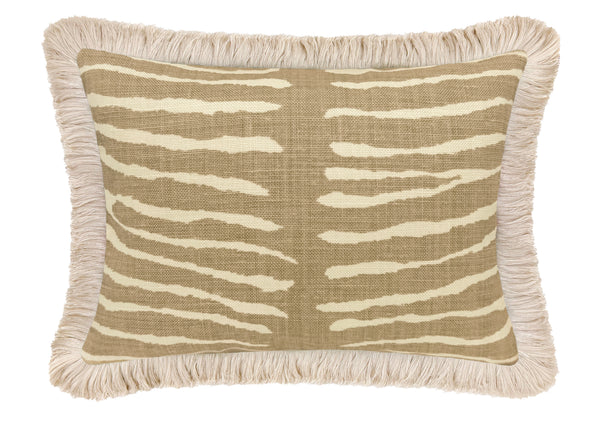 THE MINI :: LE ZEBRE // BEIGE + FRINGE | BRUNSCHWIG & FILS