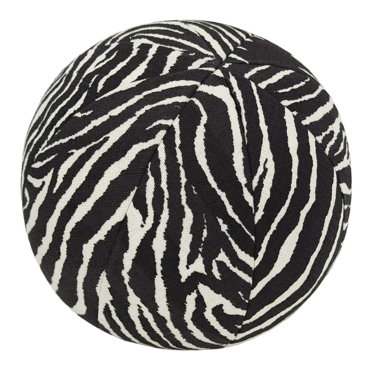 THE STANDARD BALL PILLOW :: LE ZEBRE // BLACK | BRUNSCHWIG & FILS