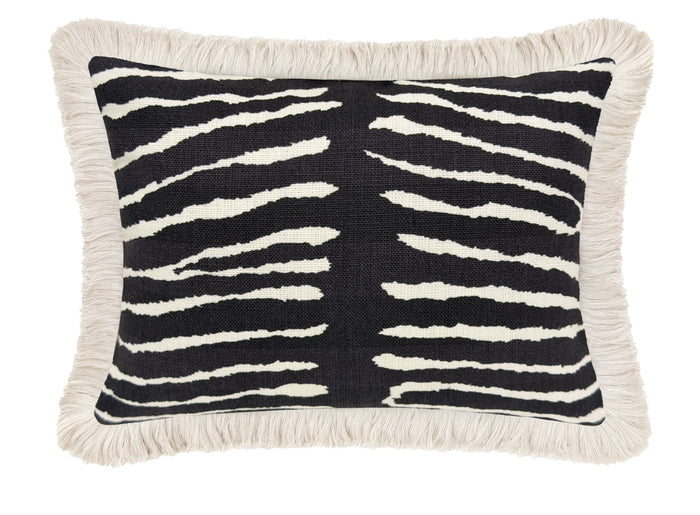 THE MINI :: LE ZEBRE // BLACK + FRINGE | BRUNSCHWIG & FILS