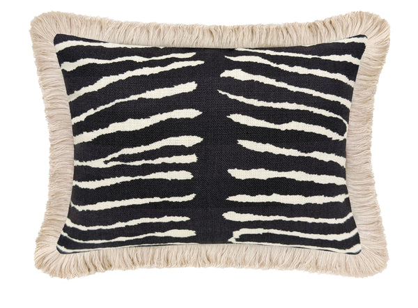 THE MINI :: LE ZEBRE // BLACK + FRINGE | BRUNSCHWIG & FILS