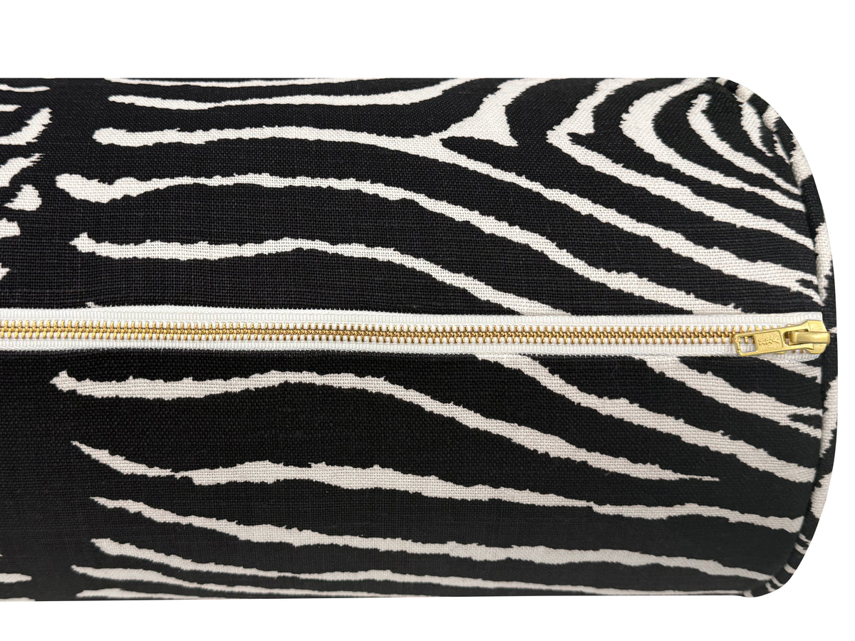 THE BOLSTER :: LE ZEBRE // BLACK | BRUNSCHWIG & FILS
