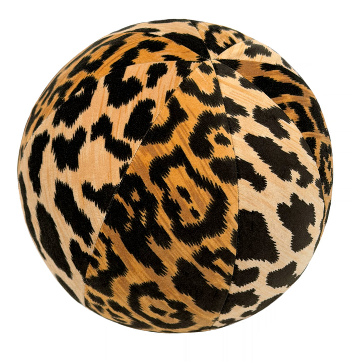 THE STANDARD BALL PILLOW :: LEOPARD VELVET