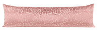 THE XL LUMBAR :: LEOPARD CUT VELVET // PINK PEONY