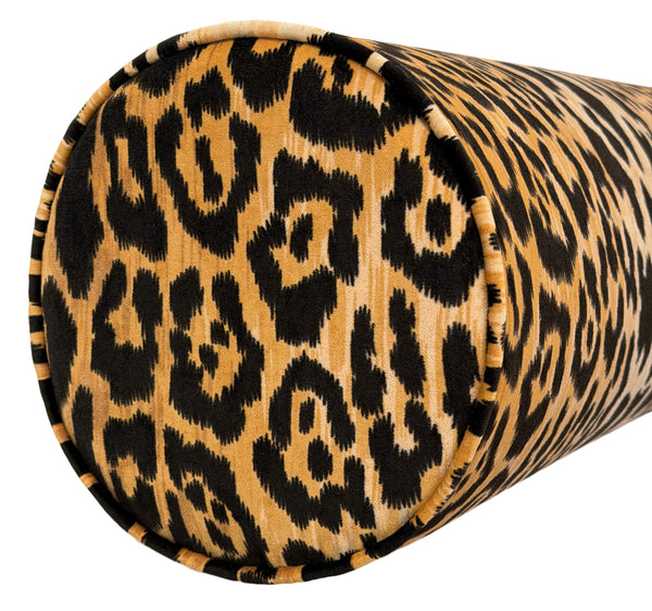 THE BOLSTER :: LEOPARD VELVET