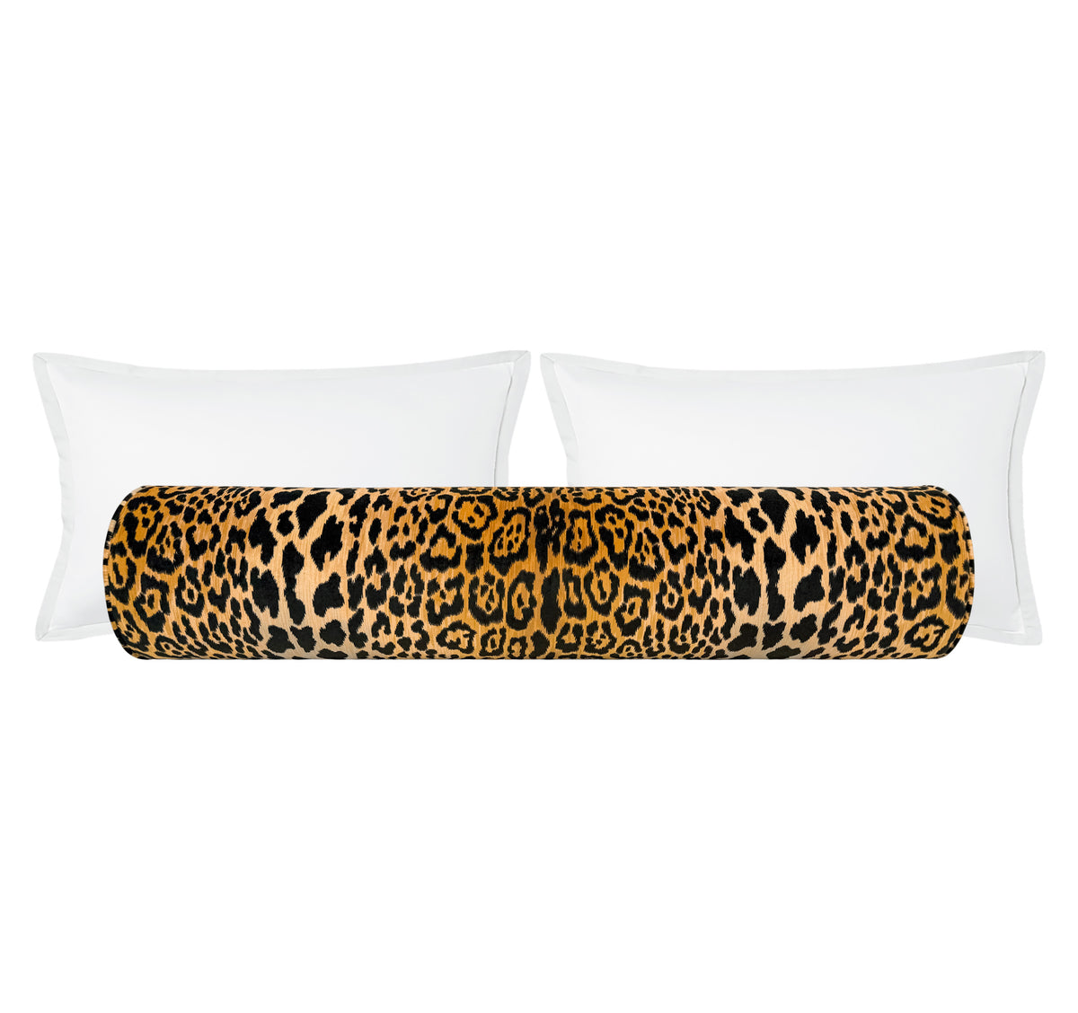 THE BOLSTER :: LEOPARD VELVET