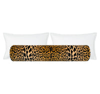 THE BOLSTER :: LEOPARD VELVET