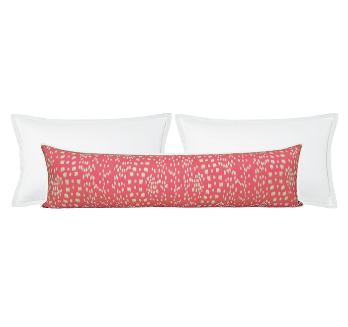 THE XL LUMBAR :: LES TOUCHES REVERSE // PINK | BRUNSCHWIG & FILS