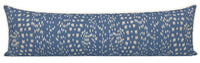 THE XL LUMBAR :: LES TOUCHES REVERSE // BLUE | BRUNSCHWIG & FILS