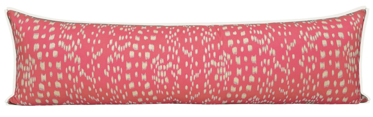 THE XL LUMBAR :: LES TOUCHES REVERSE // PINK | BRUNSCHWIG & FILS