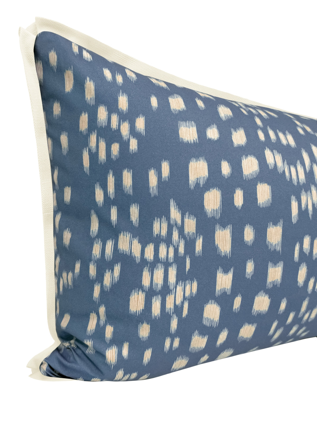THE XL LUMBAR :: LES TOUCHES REVERSE // BLUE | BRUNSCHWIG & FILS