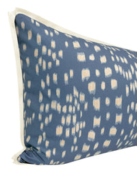 THE XL LUMBAR :: LES TOUCHES REVERSE // BLUE | BRUNSCHWIG & FILS