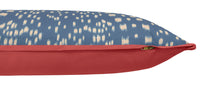 THE XL LUMBAR :: LES TOUCHES REVERSE // BLUE | BRUNSCHWIG & FILS