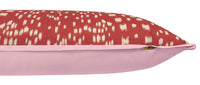 THE XL LUMBAR :: LES TOUCHES REVERSE // RED | BRUNSCHWIG & FILS