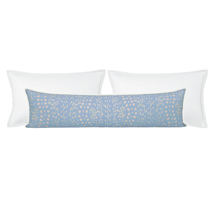 THE XL LUMBAR :: LES TOUCHES REVERSE // SKY | BRUNSCHWIG & FILS
