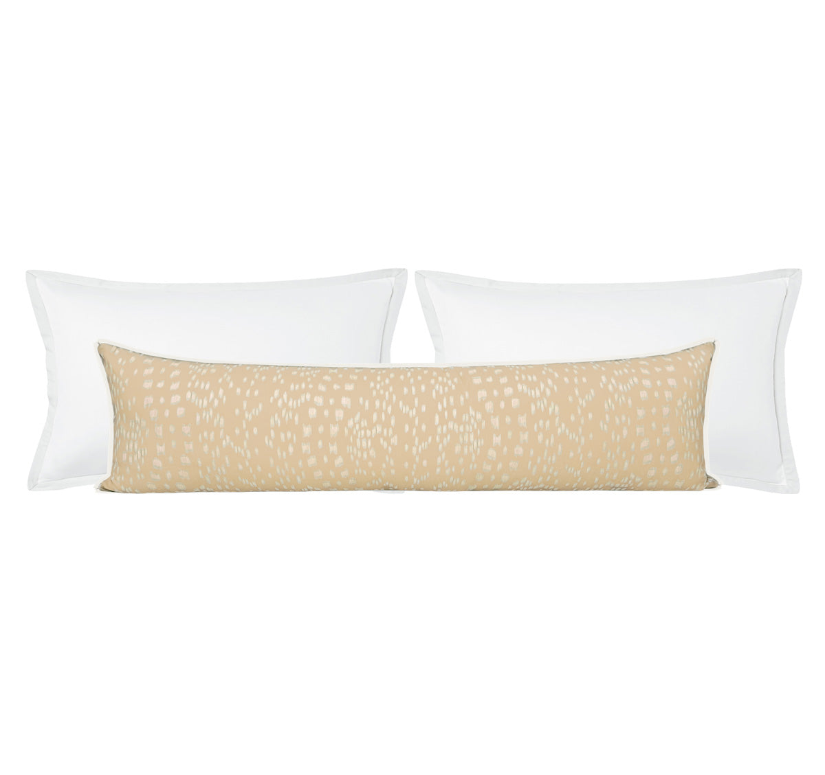 THE XL LUMBAR :: LES TOUCHES REVERSE // SAND | BRUNSCHWIG & FILS