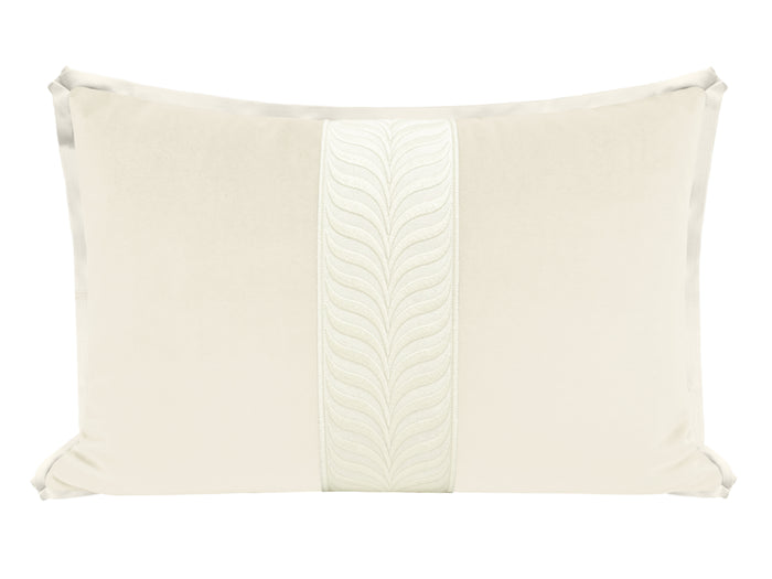 THE LITTLE LUMBAR :: MELROSE VELVET // BONE + TRELLIS TRIM // BONE