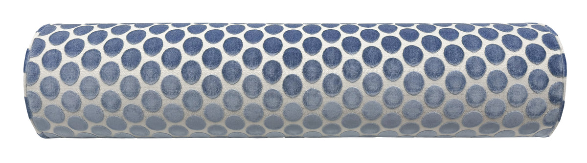 THE BOLSTER :: LUNA CUT VELVET // CAPRI BLUE